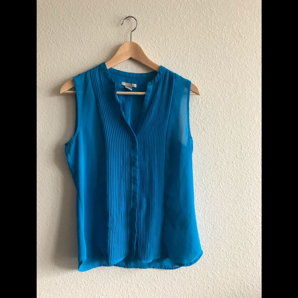 H&M turquoise shortsleeve shirt